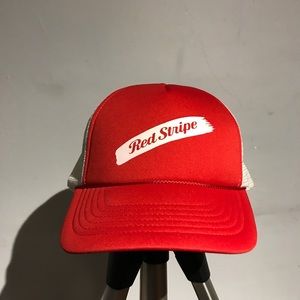 Vintage Red Stripe SnapBack